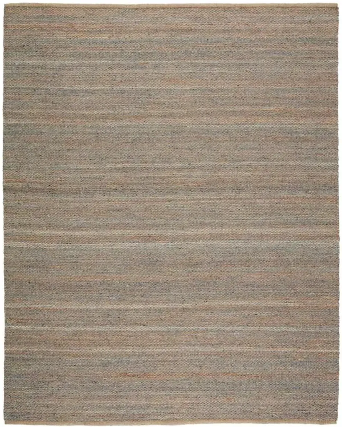 Rhiannon Modern Classic Handwoven Grey Natural Jute Rug - 10'x14'