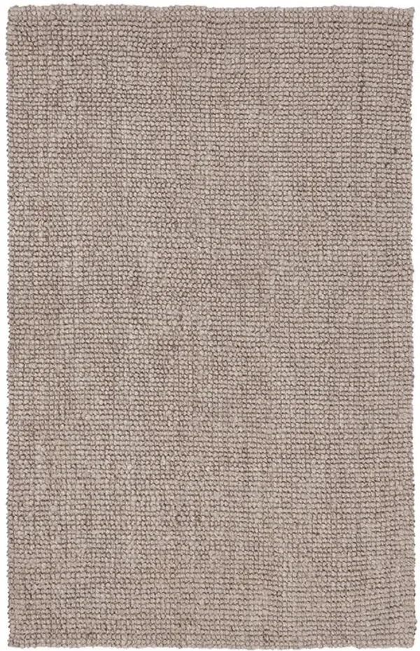 Cole Modern Classic Beige Solid Loop Jute Rug - 9'x12'