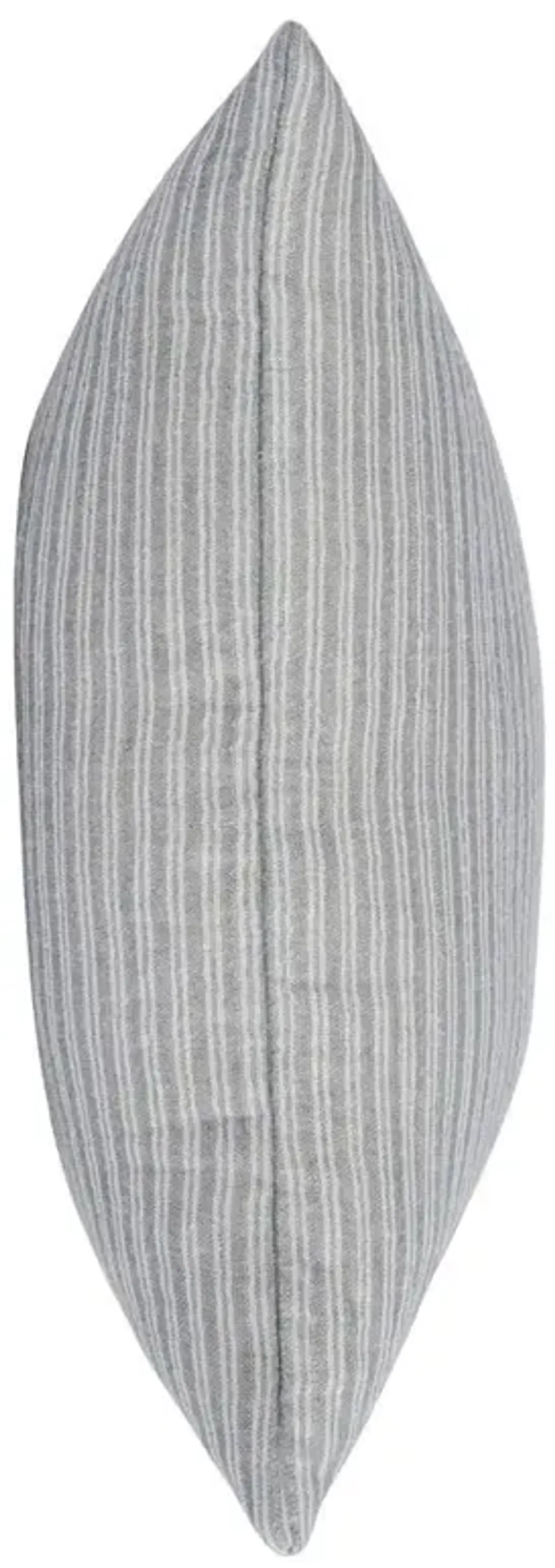 Callista Coastal Beach Blue Cotton Throw Pillow - 22x22