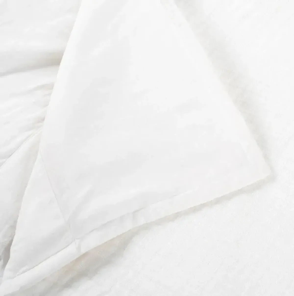 Cosette Modern Classic White Cotton Duvet - Queen
