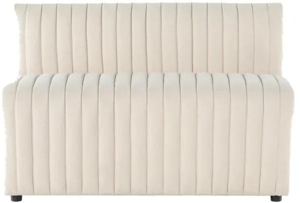 Leo Modern Classic Beige Performance Tufted Dining Bench