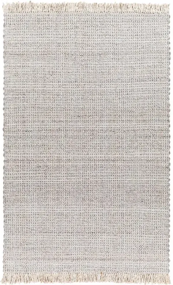 Zedric Coastal Beach Beige Solid Indoor Outdoor Rug - 5'x7'6"