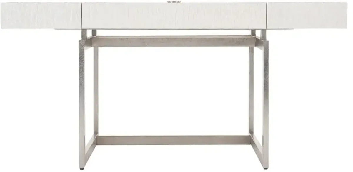 Lucilla Modern Classic White Oak Wood Desk
