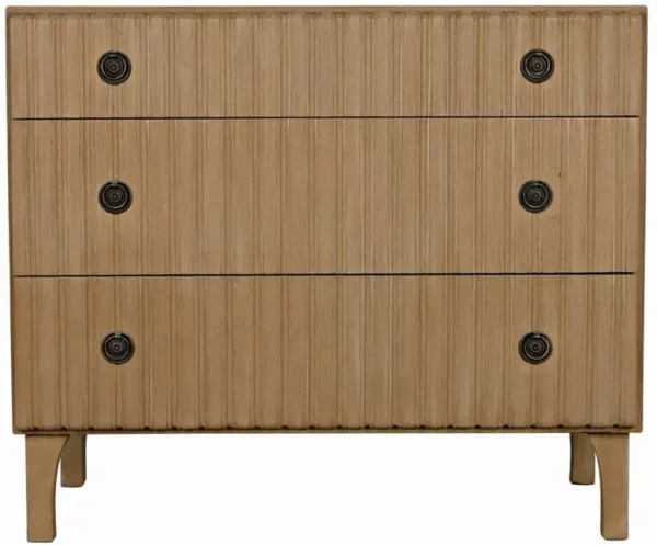 Drake French Country Brown Mahogany Wood Bachelor Chest Dresser