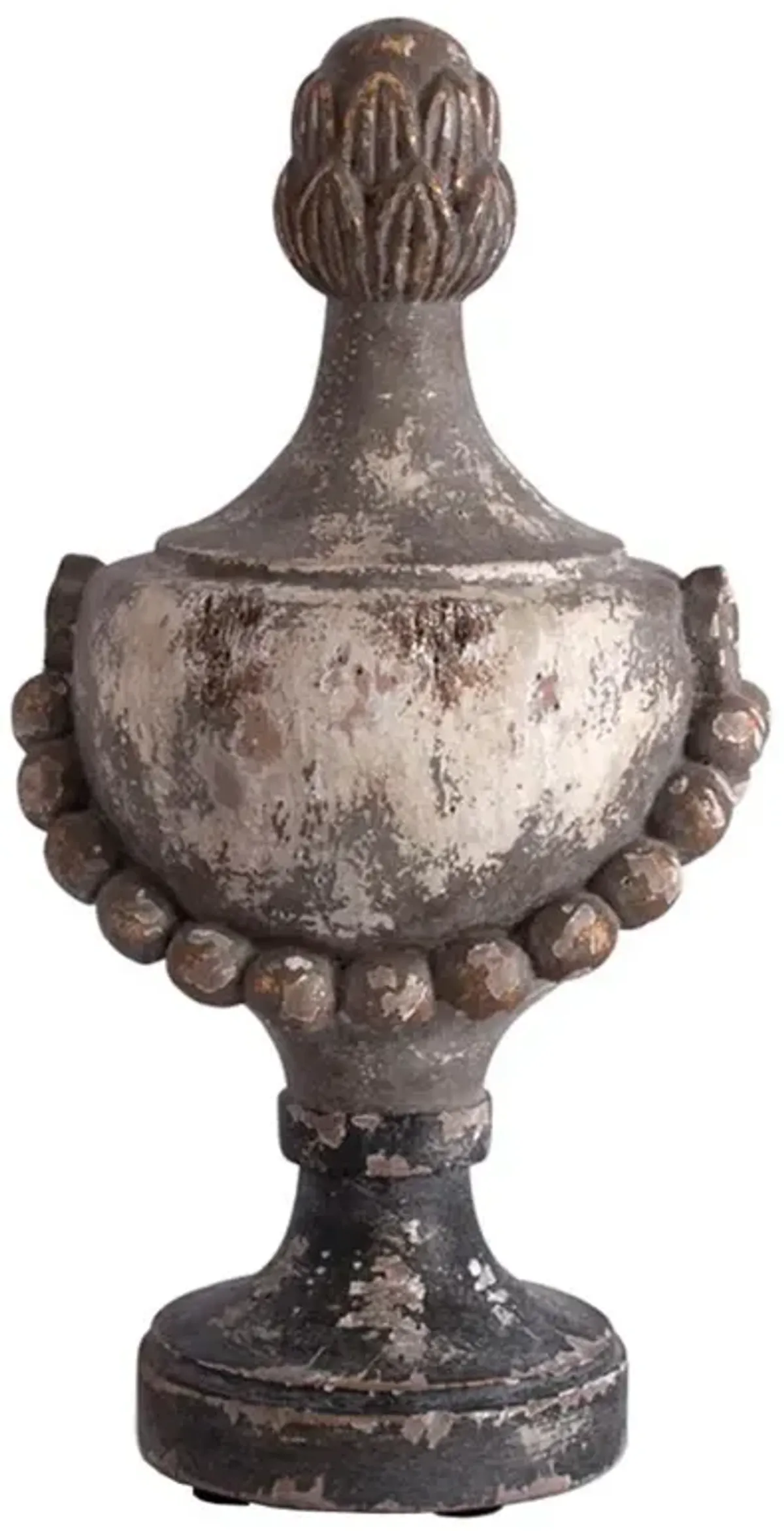 Rohan French Country Grey Hardwood Finial