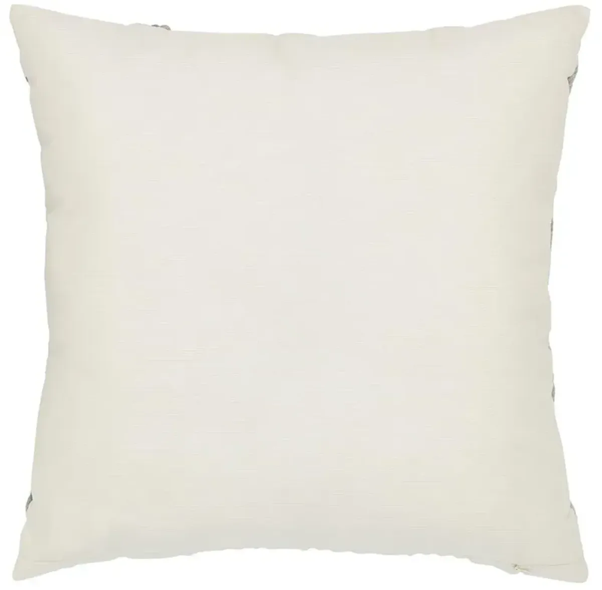 Cara Coastal White Rope Indoor Outdoor Throw Pillow - 20x20