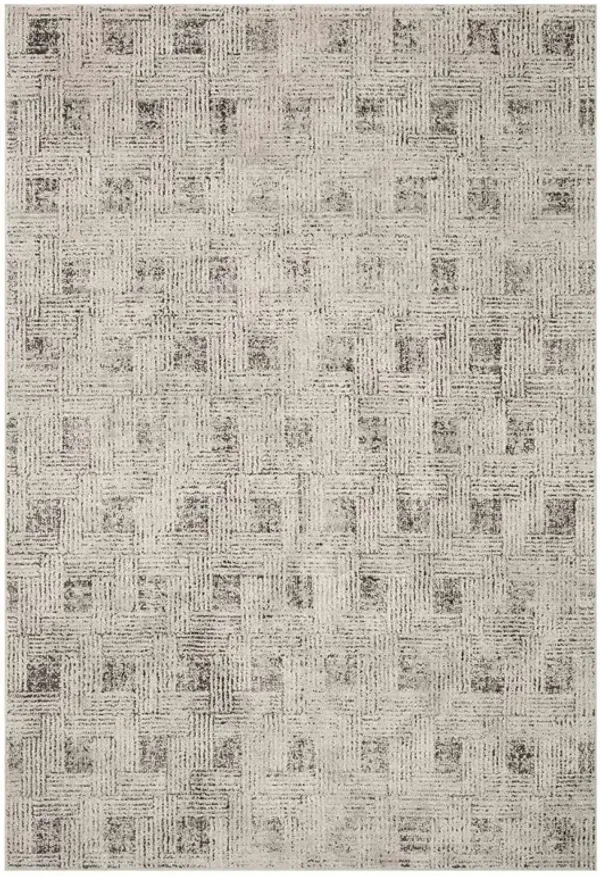 Ysandre Global Bazaar Grey Patterned Rug - Sample