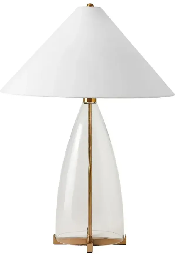 Xanthe Regency Bronze Metal Buffet Table Lamp