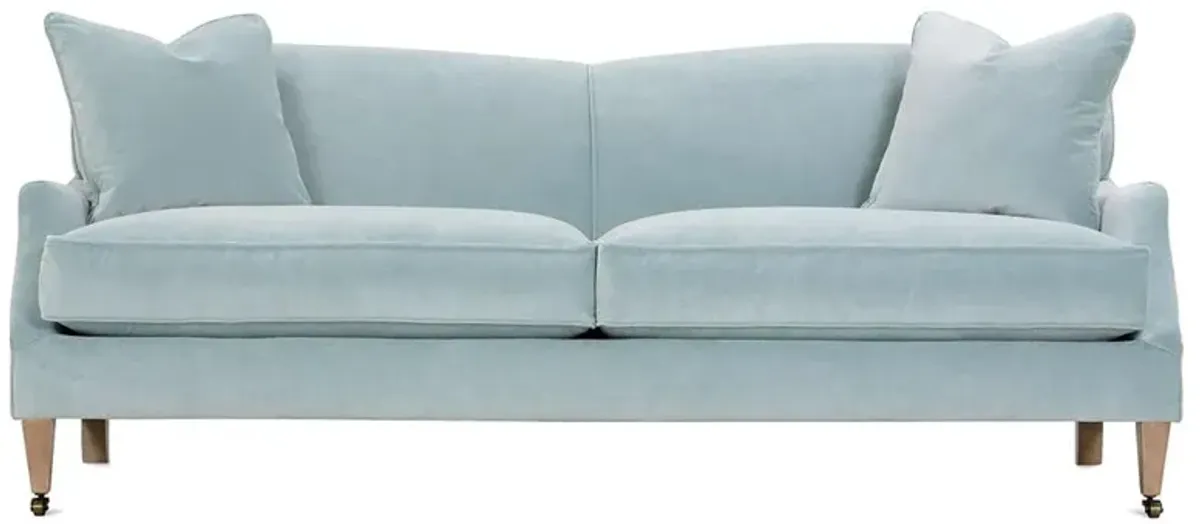 Hargrove French Blue Sofa - 85"