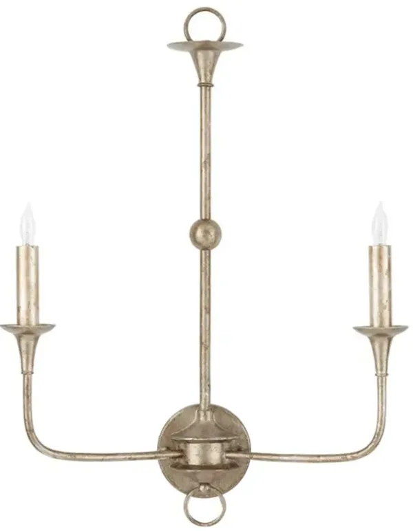 Wayne French Country Bronze Wrought Iron Candle Wall Light Sconce