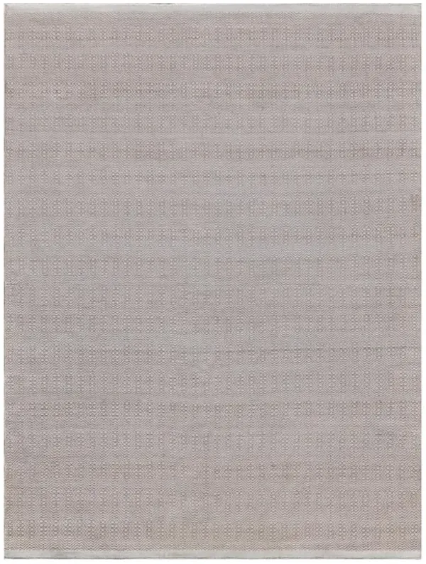 Bennett Light Beige Diamond Patterned Indoor Outdoor Rug - 3'x5'