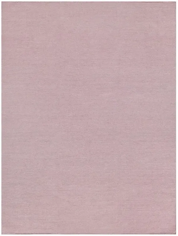 Ezraiah Modern Light Pink Solid Indoor Outdoor Rug - 10'x14'