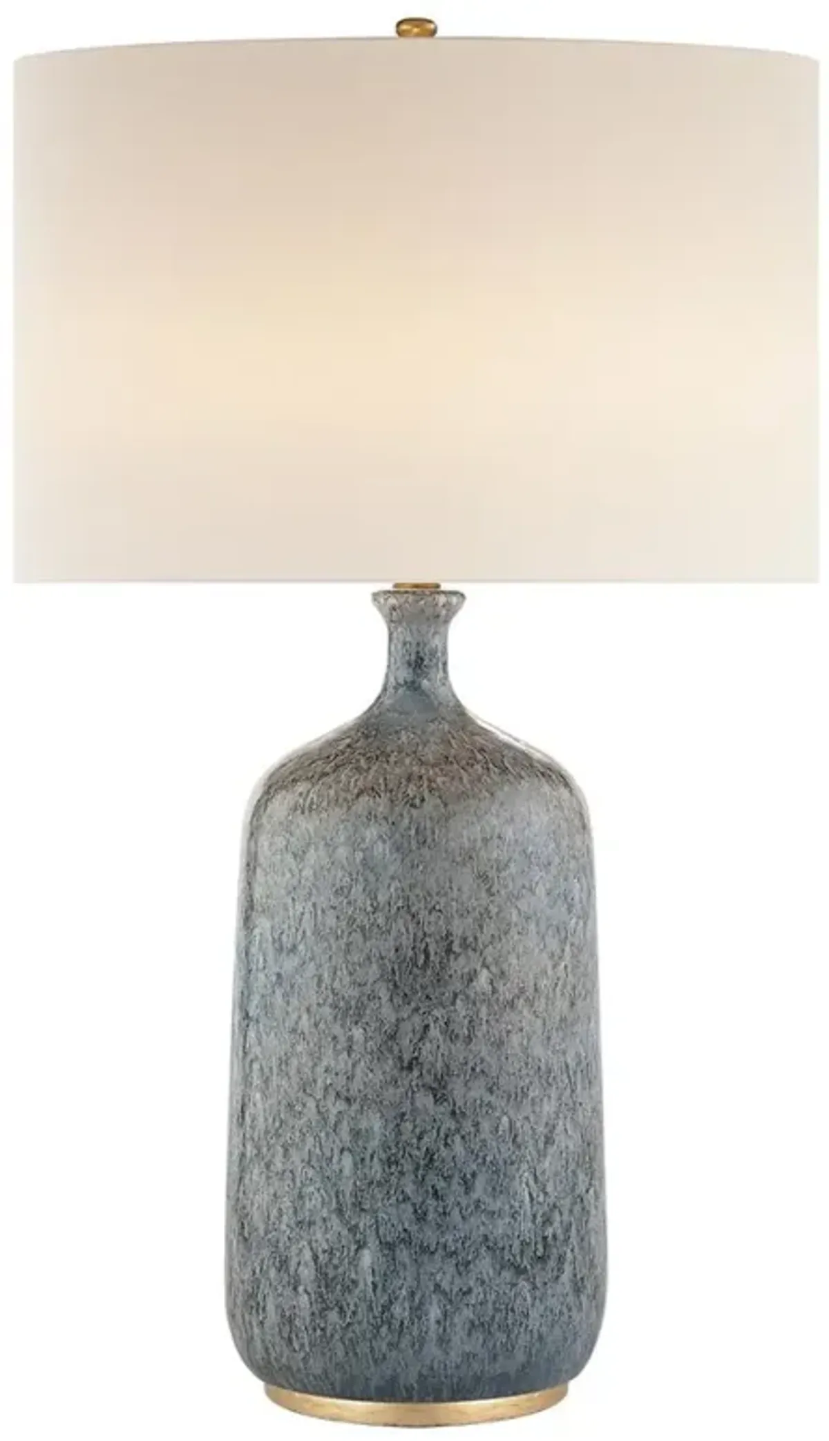 Visual Comfort Culloden Coastal Beach Blue Lagoon Porcelain Table Lamp