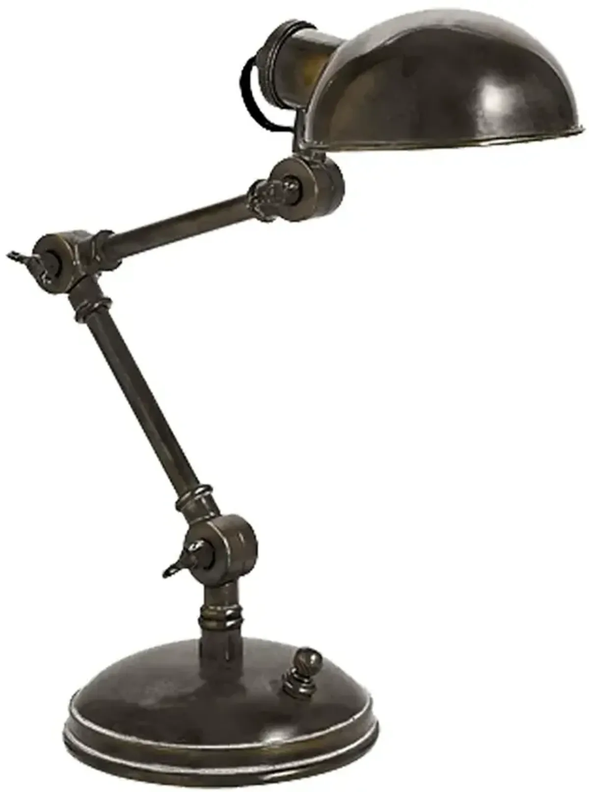 Visual Comfort The Pixie Industrial Loft Bronze Metal Table Lamp