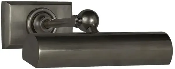 Visual Comfort Cabinet Maker's Modern Bronze Picture Light Sconce - 8"