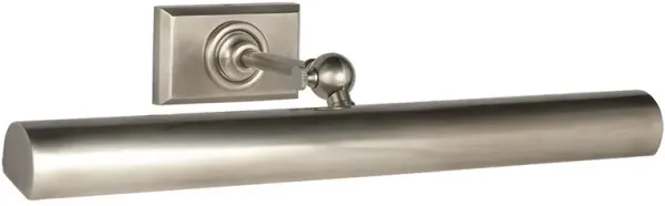 Visual Comfort Cabinet Maker's Modern Antique Nickel Picture Light Sconce - 18"