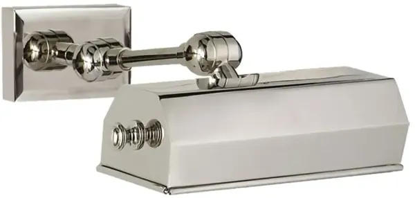 Visual Comfort Dorchester Regency Polished Nickel Picture Light - 8''