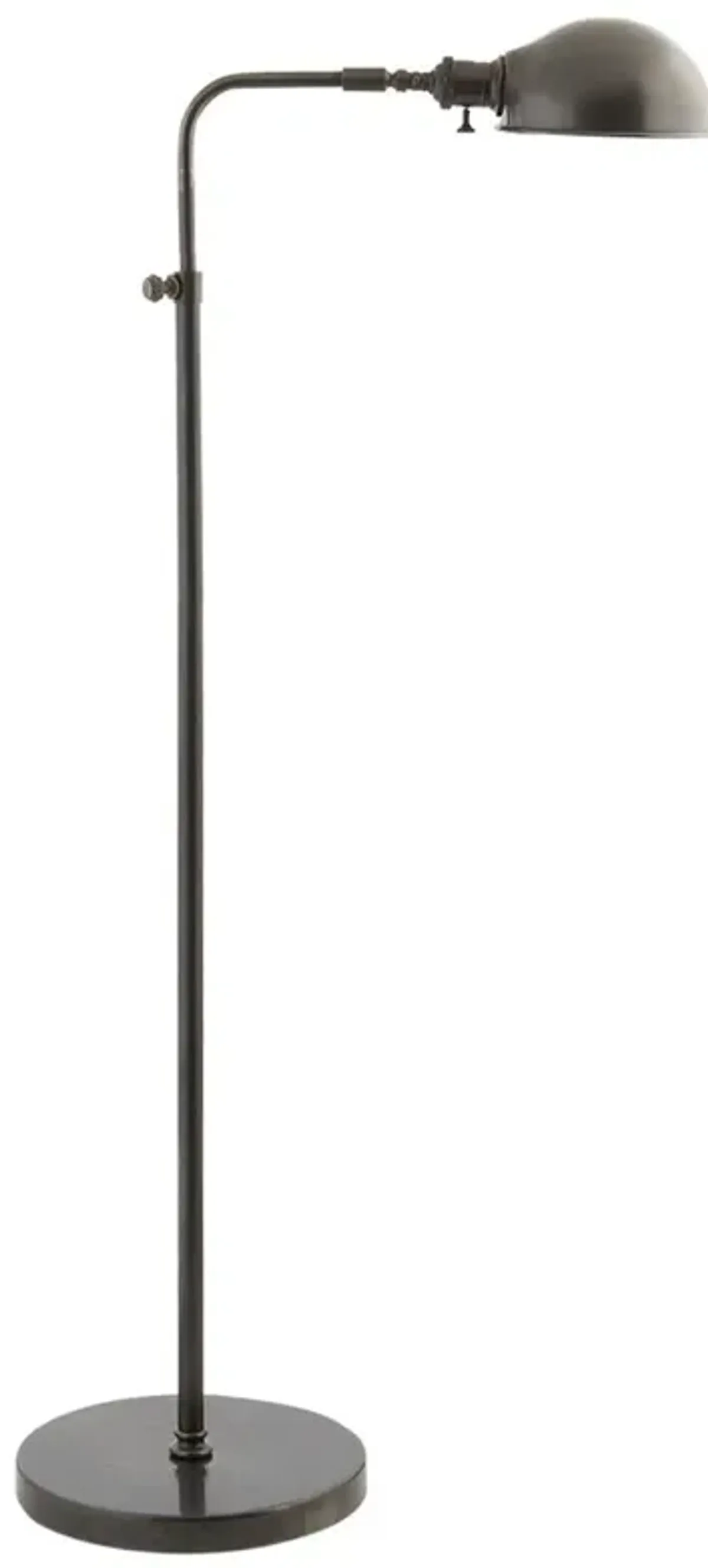 Visual Comfort Old Pharmacy Modern Bronze Dome Adjustable Task Floor Lamp