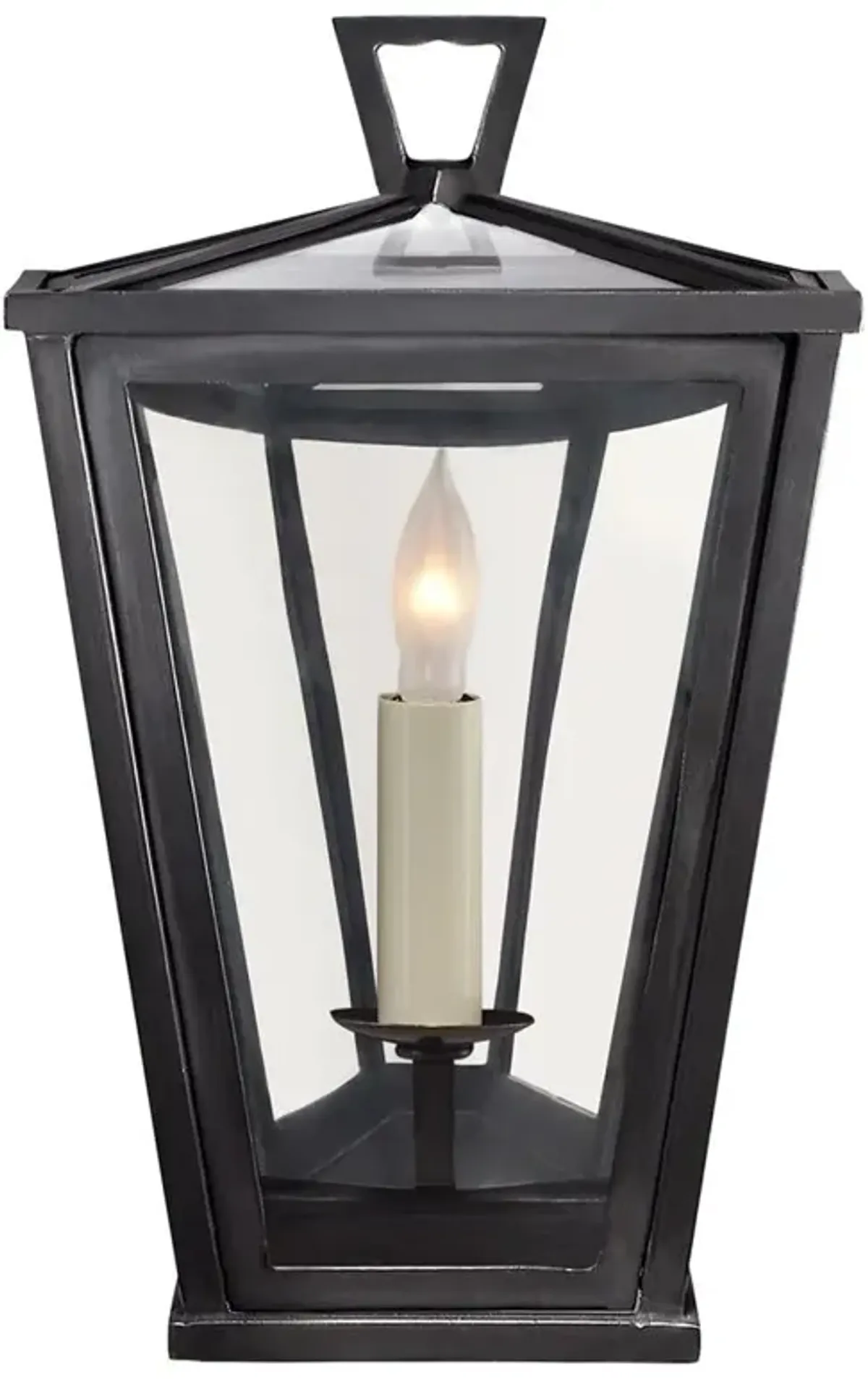 Visual Comfort Darlana Modern Classic Bronze Metal Wall Outdoor Sconce