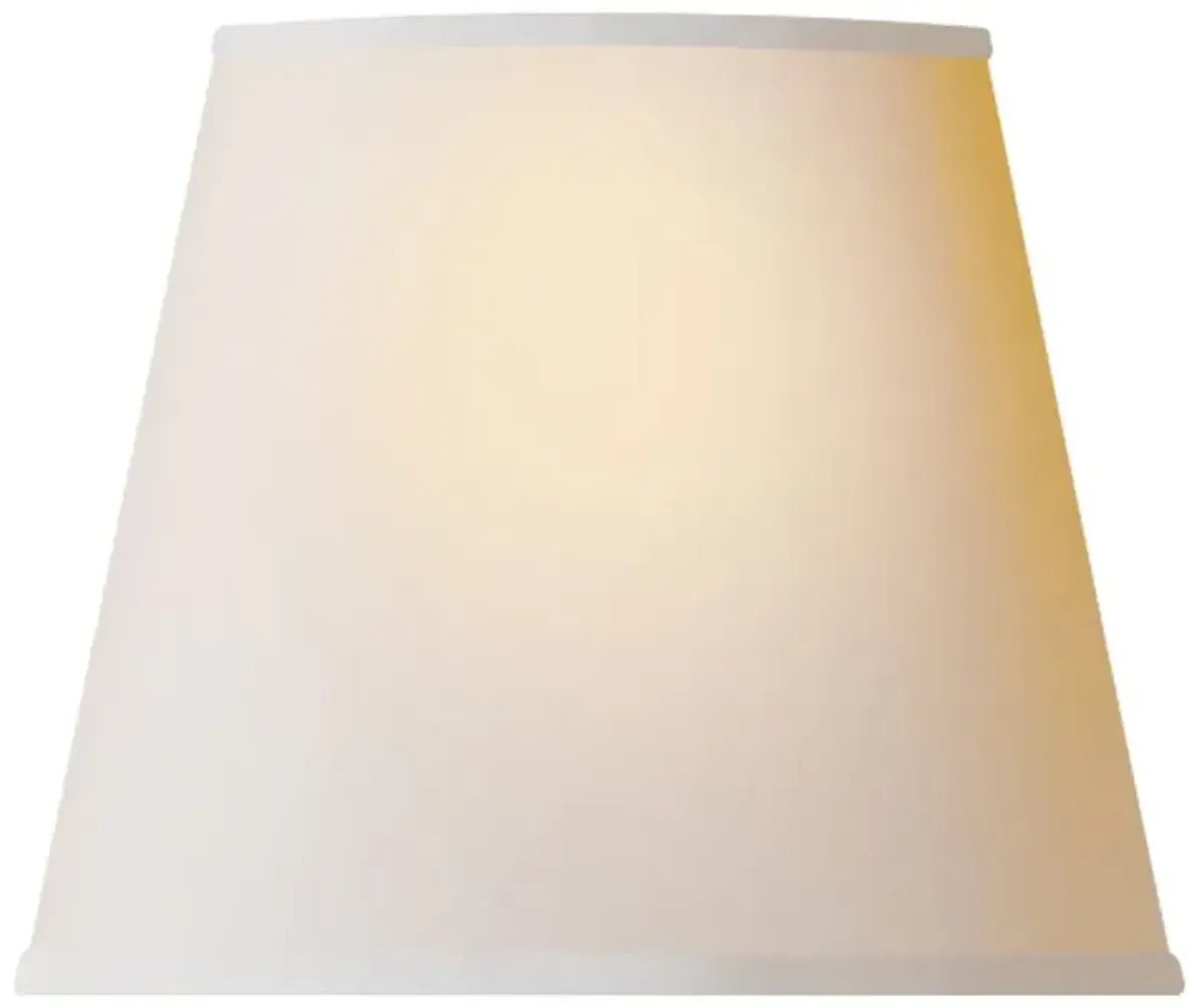 Visual Comfort Modern Classic Natural Paper Candle Clip Shade - 4"x6"x5"