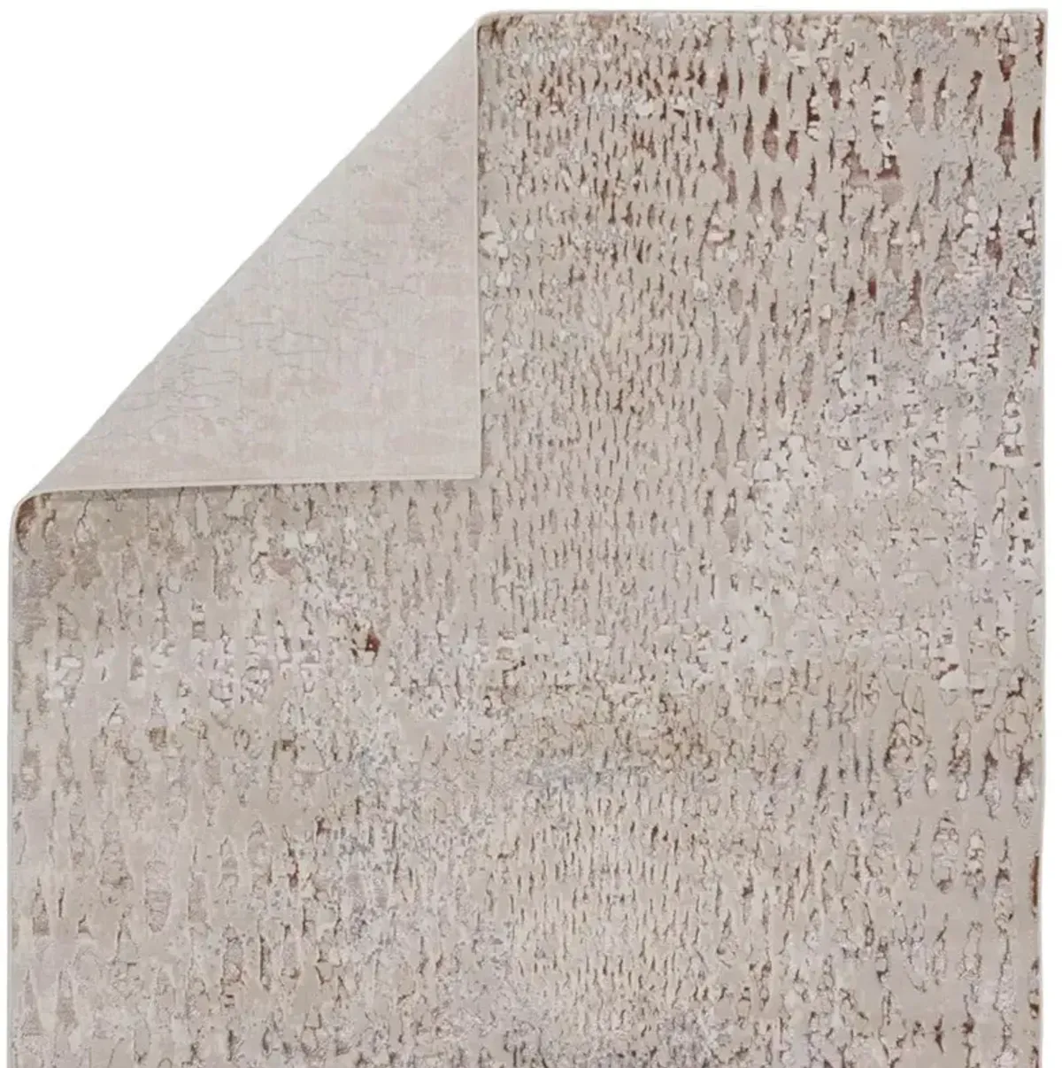 Kalista Global Bazaar Beige Animal Patterned Rug - 6'7"x9'6"