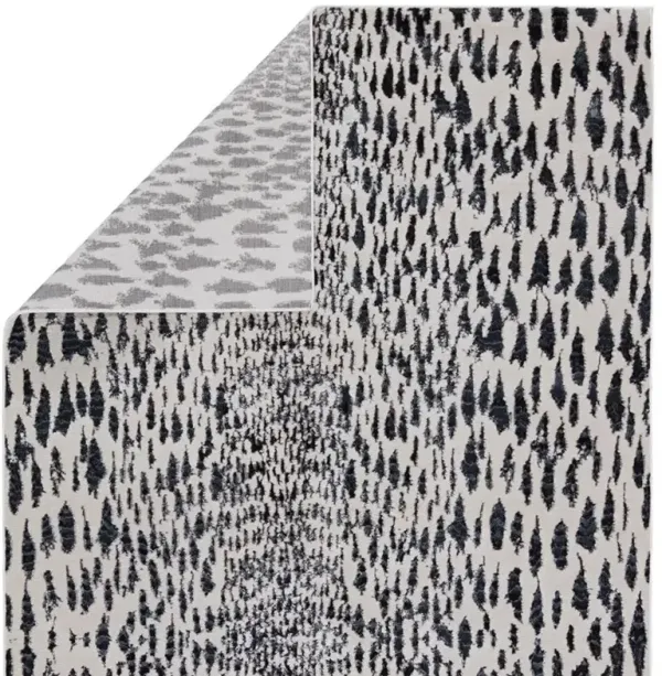 Sullivan Global Bazaar Dark Blue Animal Patterned Rug - 9'6"x13'