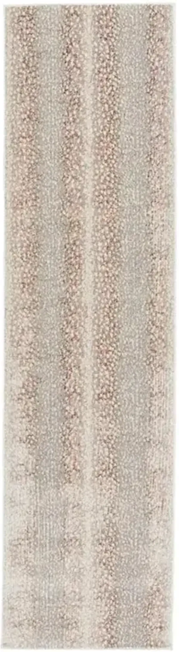 Annelise Modern Classic Light Grey Animal Patterned Runner Rug - 2'2"x8'