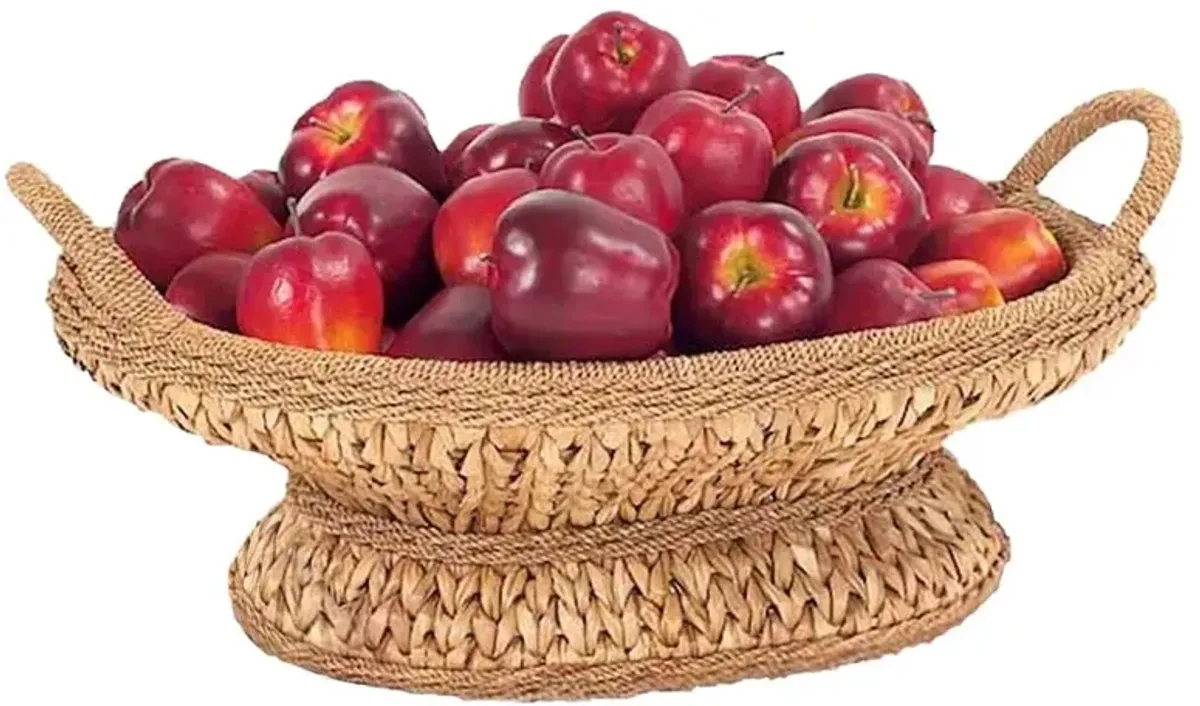 Tara Coastal Beach Natural Handwoven Rattan Decorative Bowl