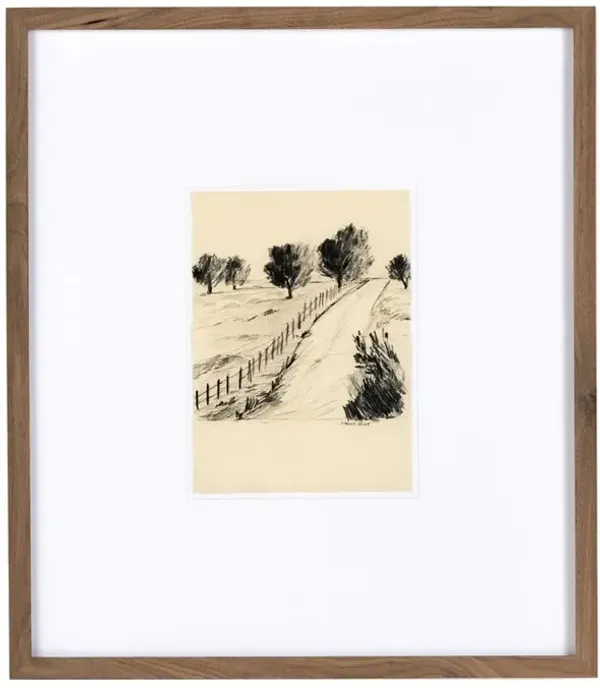 Serene III Illustration - 24.5x21.5