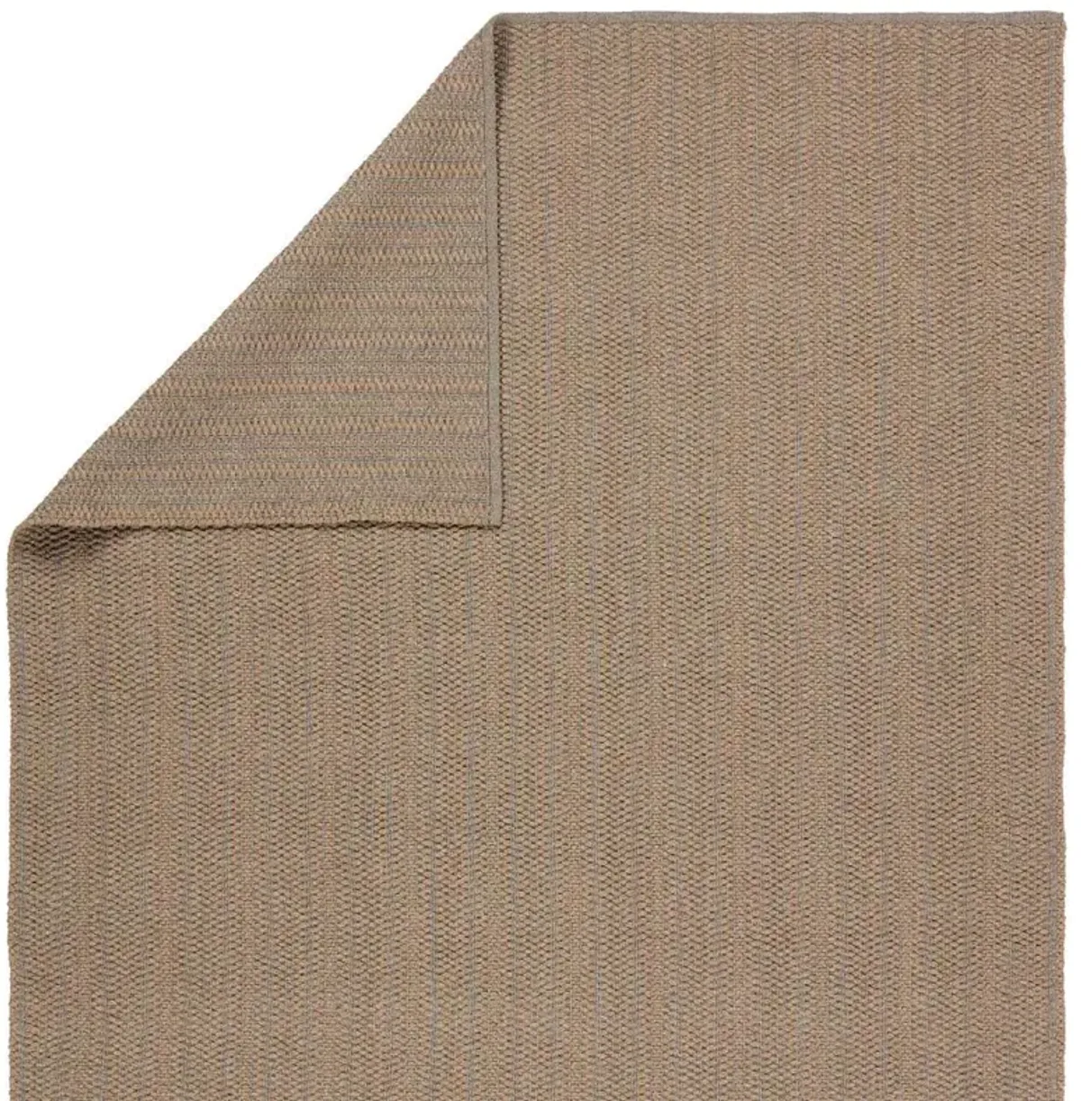 Arian Global Bazaar Striped Tan Indoor Outdoor Runner Rug - 3'x8'