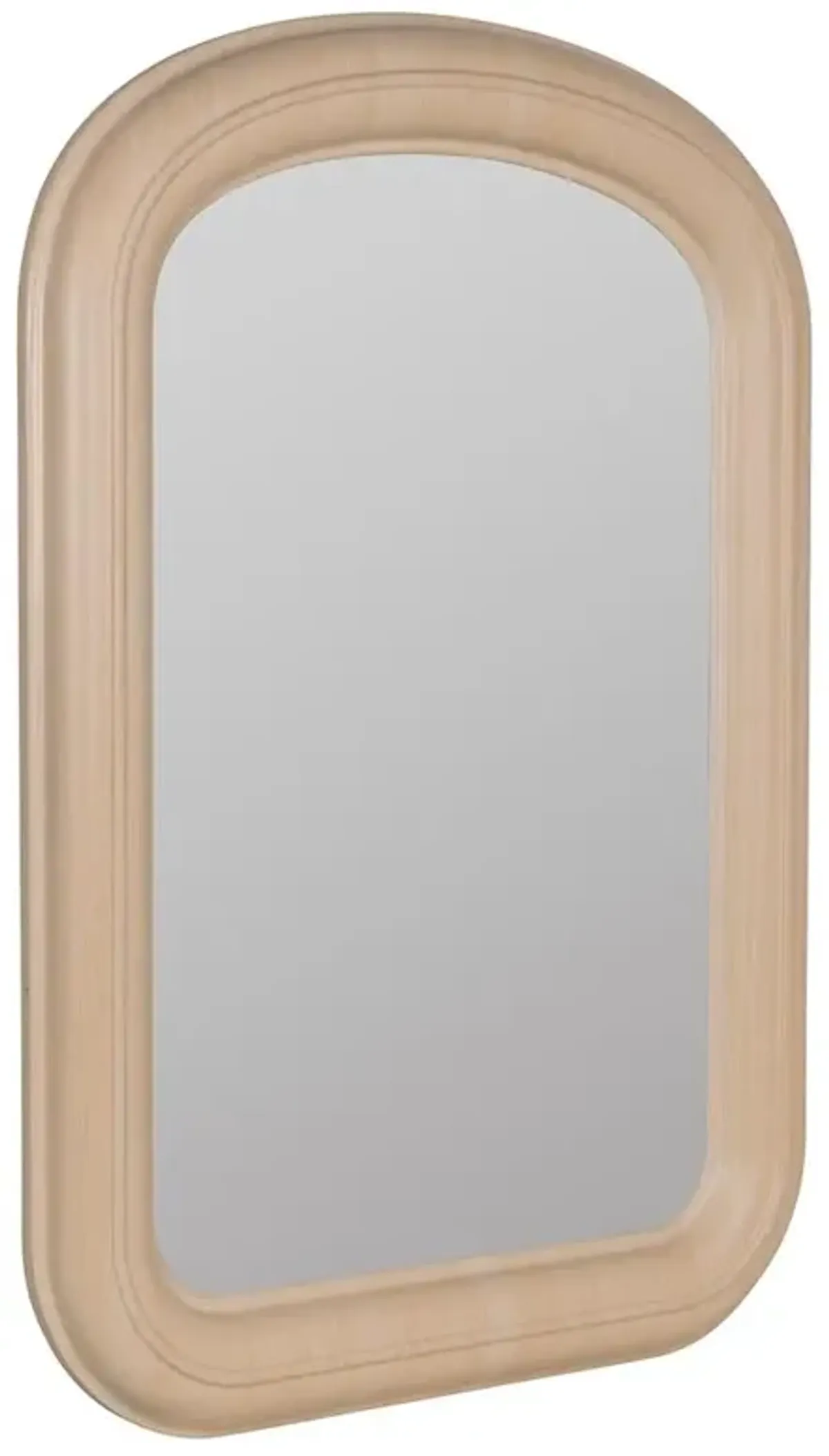 Harlow Modern Classic Natural Oak Wood Frame Wall Mirror