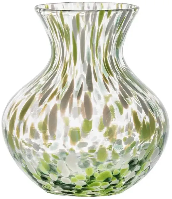 Juliska Puro Modern Classic Green Glass Decorative Table Vase
