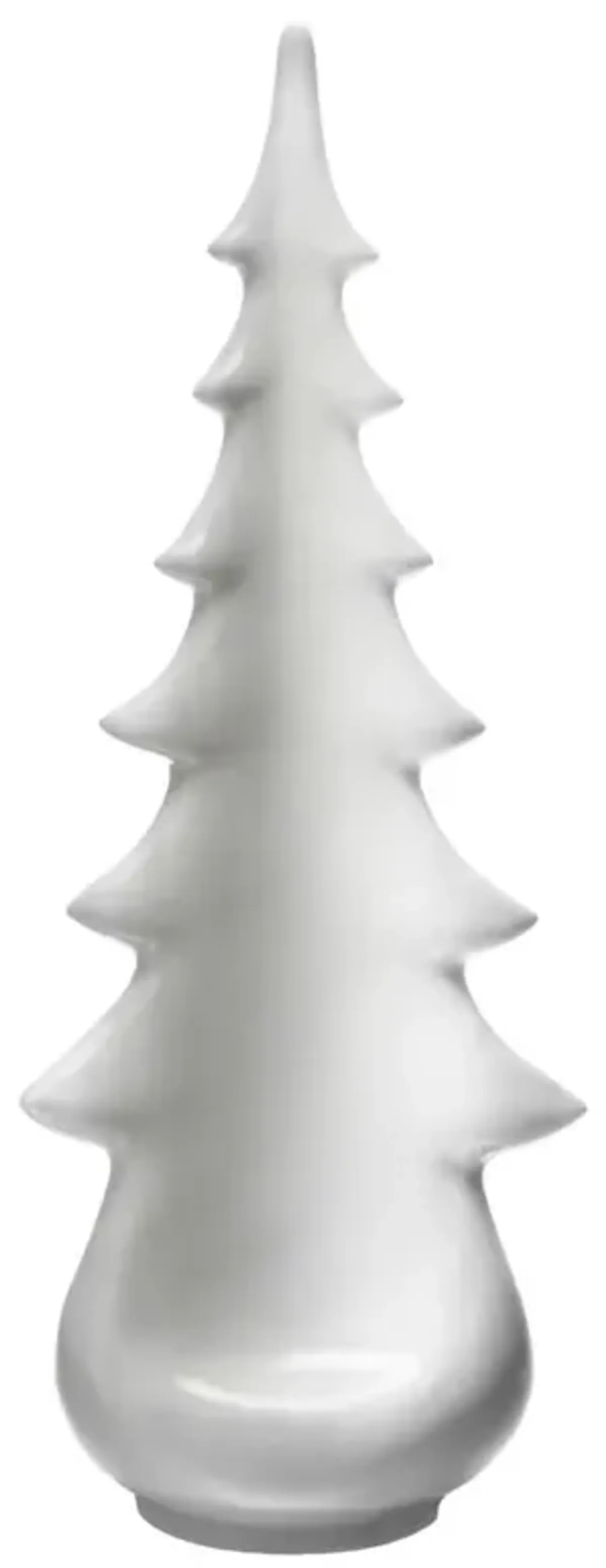 Simon Pearce Pottery Evergreen Modern Classic Dove Stoneware Tree