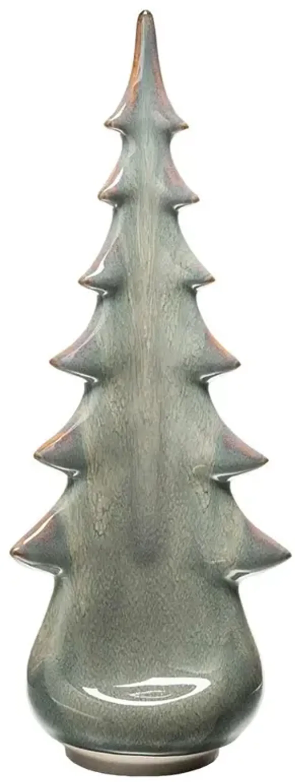 Simon Pearce Pottery Evergreen Modern Classic Moss Glen Stoneware Tree