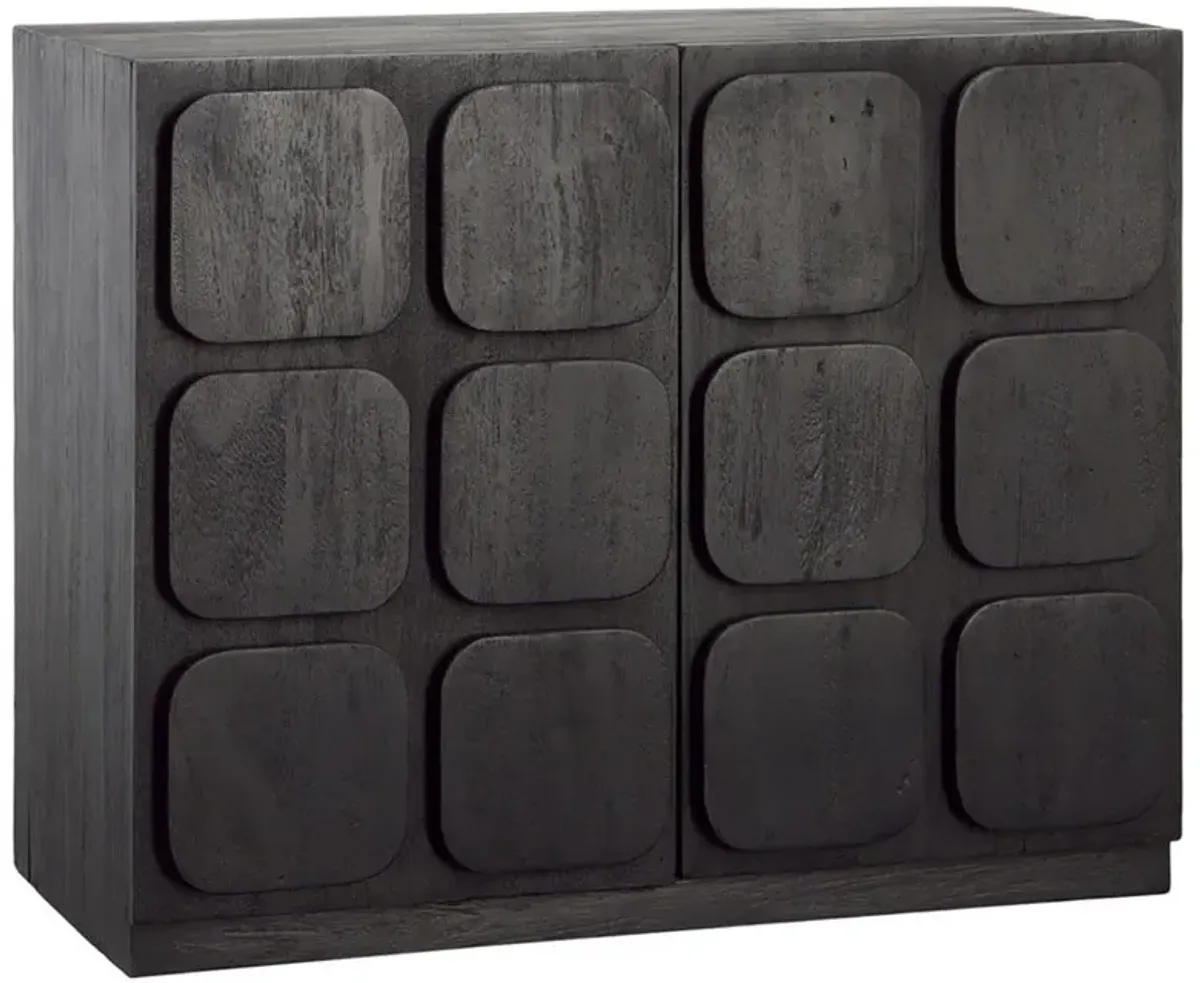 Akira Modern Classic Black Wood Sideboard