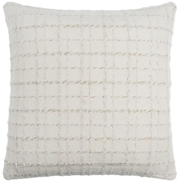 Emmanuel Coastal Beach Cream Decorative Throw Pillow - 18x18