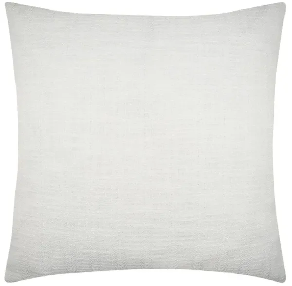 Bethany Modern White Textured Decorative Indoor Outdoor Throw Pillow - 22x22
