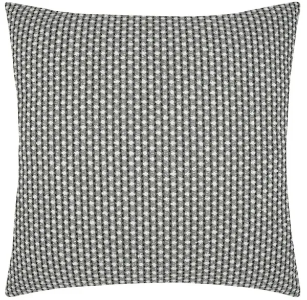 Bianca Modern Grey Dot Patterned Decorative Indoor Outdoor Throw Pillow - 22x22