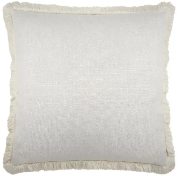 Bowen Modern Classic White Feather Down Decorative Throw Pillow - 24x24