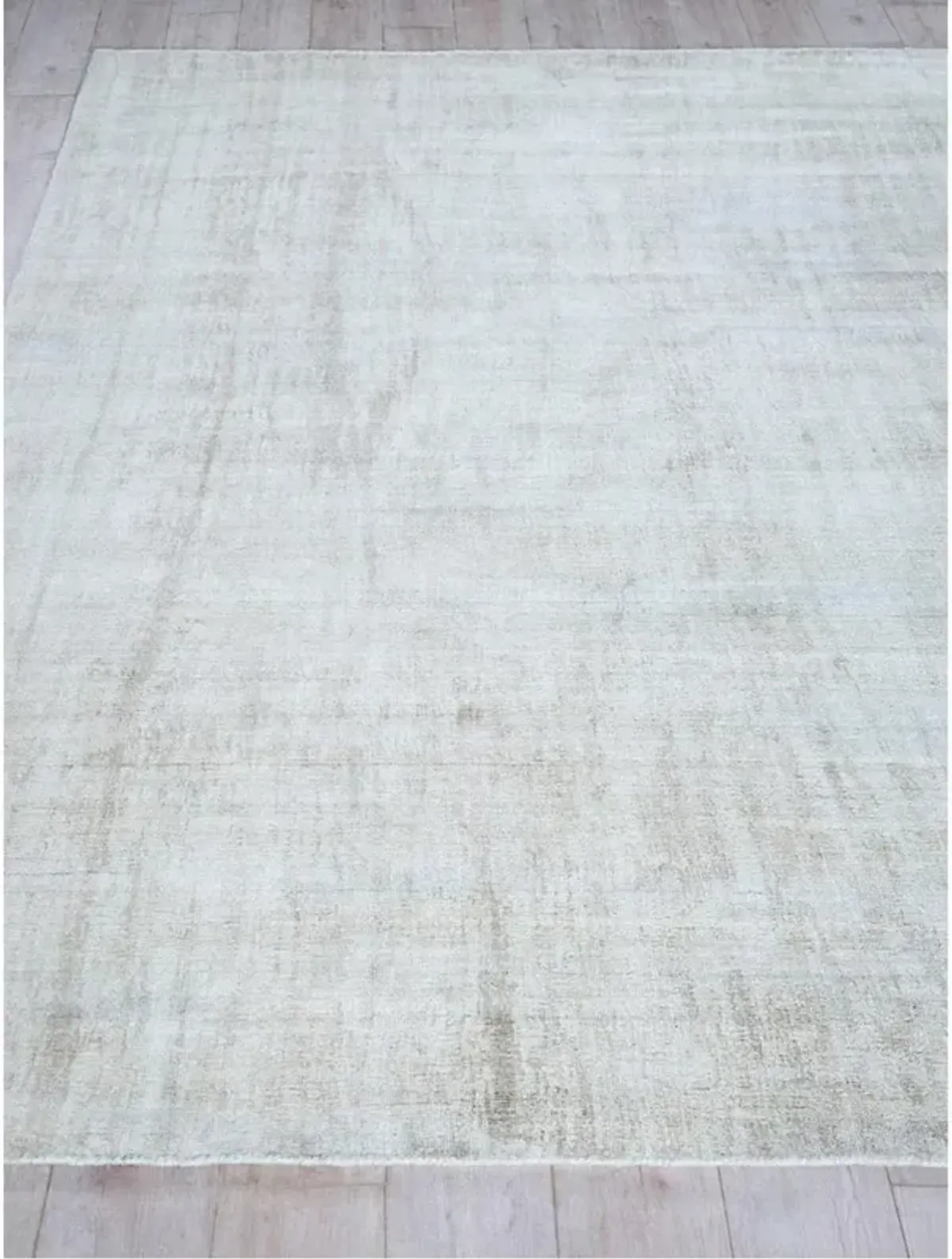 Samuel Modern Classic Beige Wool Patterned Rug - 9'x12'