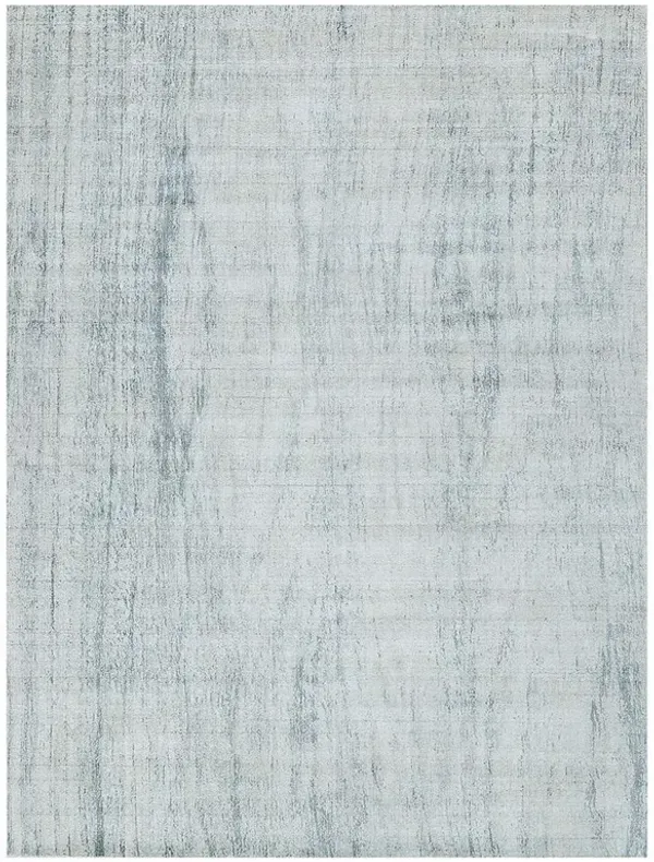 Samuel Modern Classic Blue Wool Patterned Rug - 6'x9'