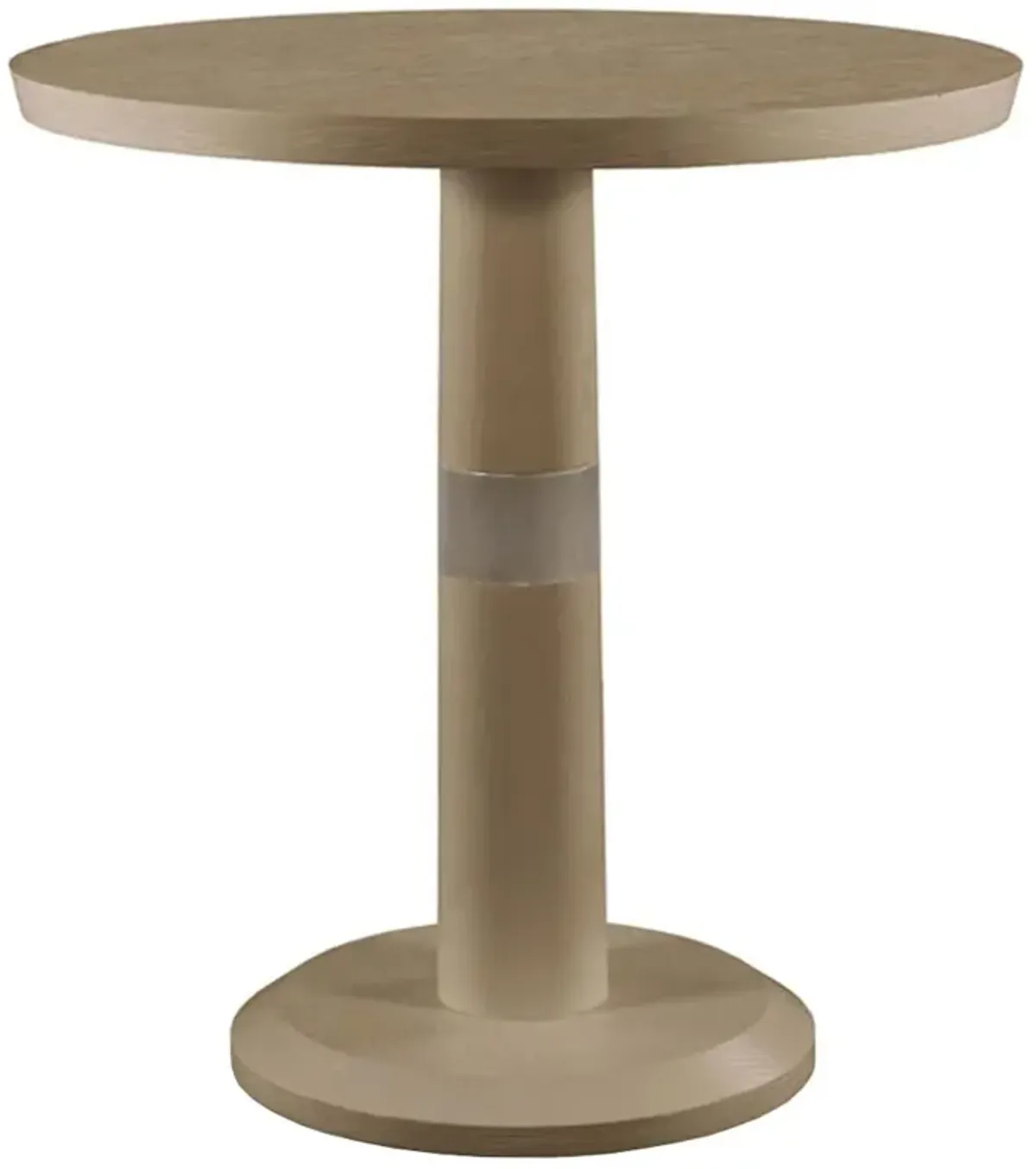 Gimlet Rustic Vintage Brown Oak Adjustable Height Pub Table - 36"W