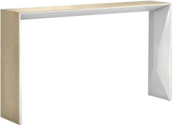 Henderson Modern Classic Paraiso Brown Wood Rectangular Console Table