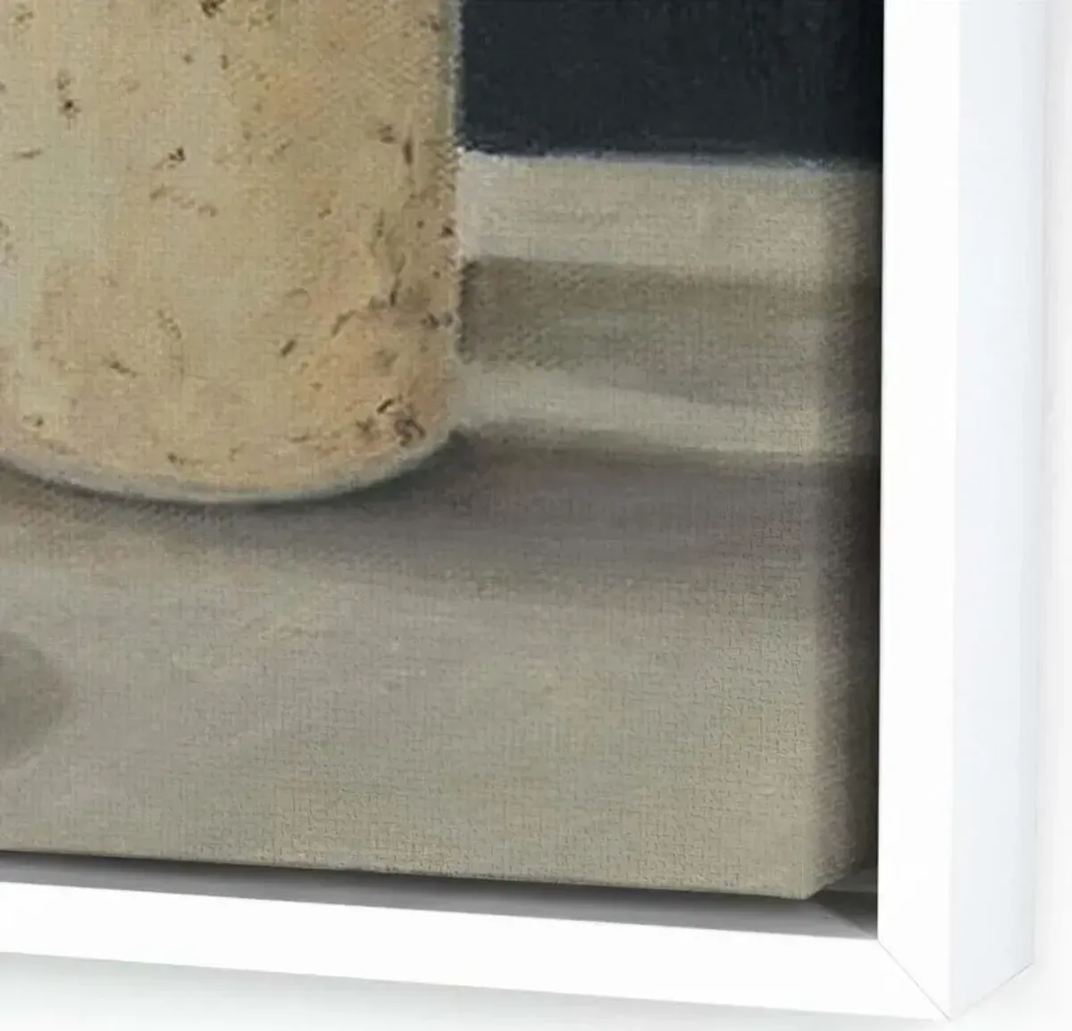 Three Vases Two Oranges Painting - 32x24