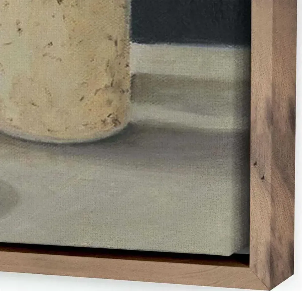 Three Vases Two Oranges Painting - 40x30