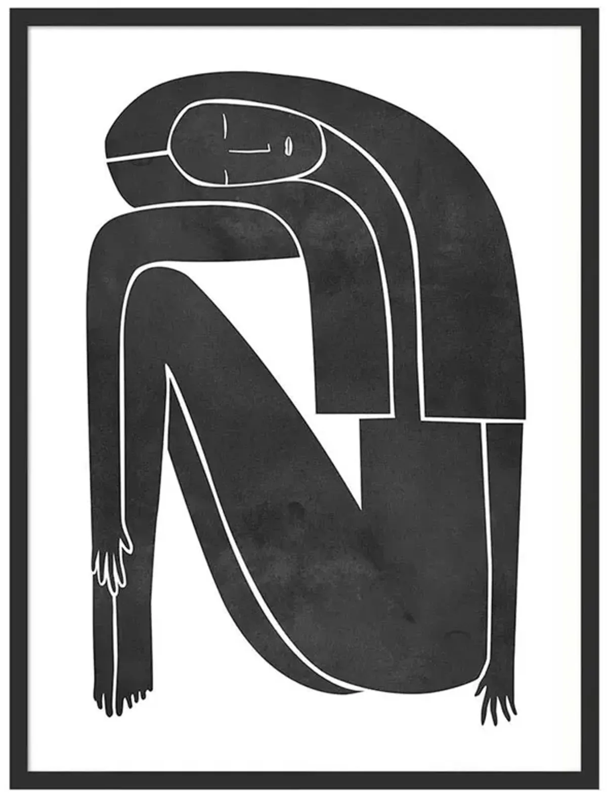 Figurative Figure Illustration - 32x24
