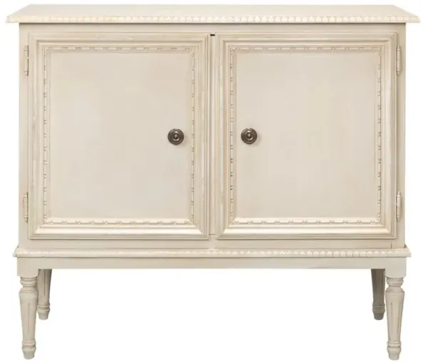 Wayne French Country Beige Wood Sideboard