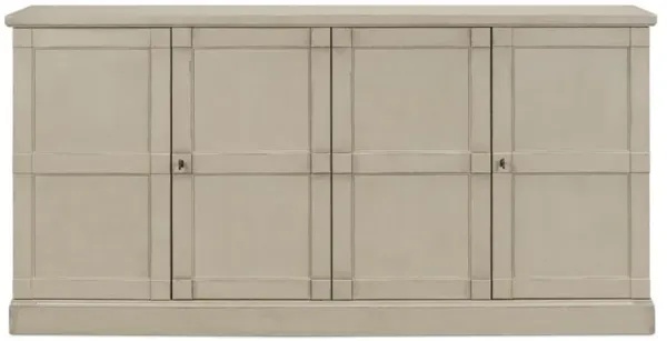 Alliah Modern Classic Washed Grey Wood Buffet