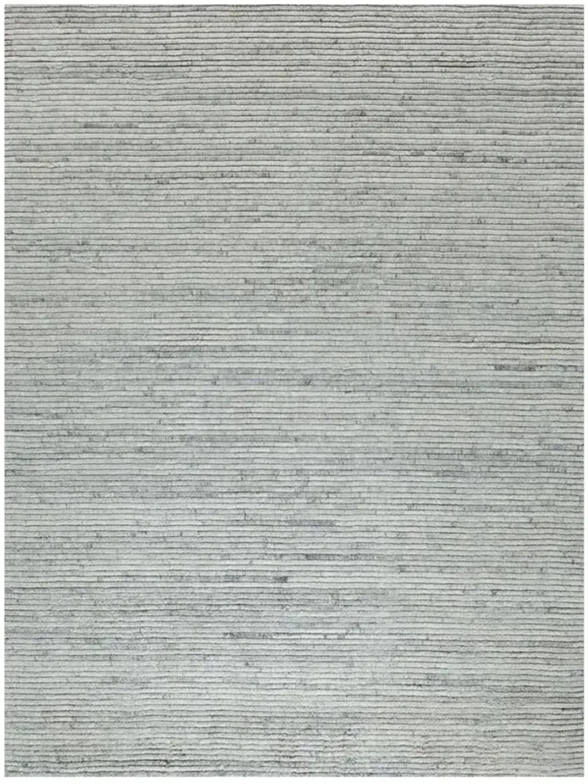 Simon Modern Classic Light Grey Wool Textured Solid Hand Knotted Rug - 12'x15'