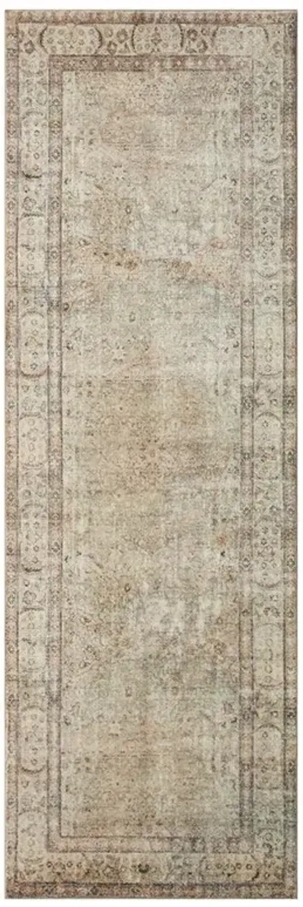 Fenra Global Bazaar Antique Patterned Rug - 2'6"x9'6"